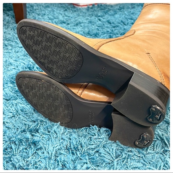 💕Like New Franco Sarto Camel Leather Boots💕 - Picture 8 of 16